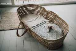 Koeka Ledikantlaken & Hoeslaken Set Ruffle Faro Warm White One Size