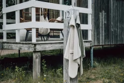 Koeka Omslagdoek Faro Warm White 100x100cm