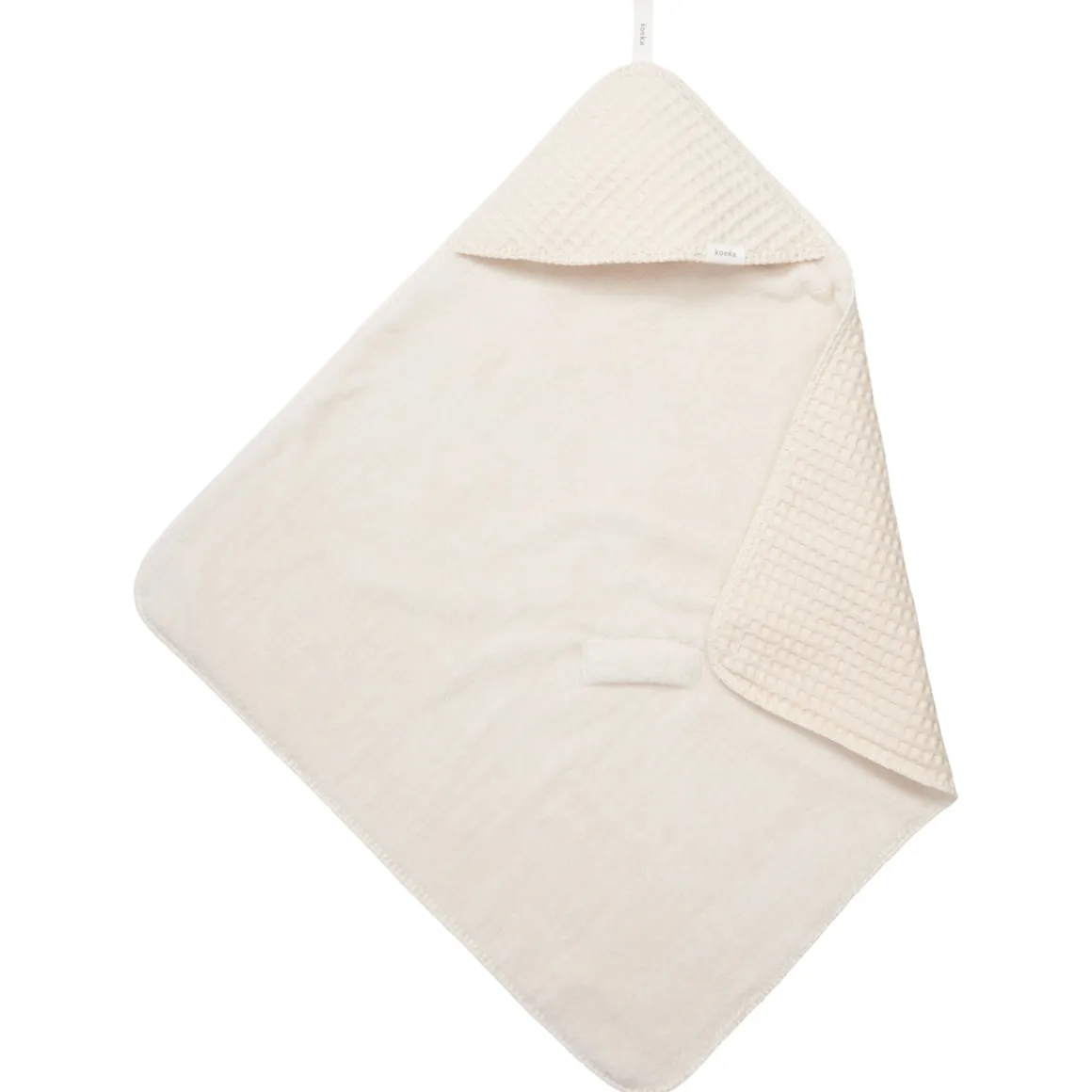 Koeka Omslagdoek Wafel Teddy Oslo Natural 100x100