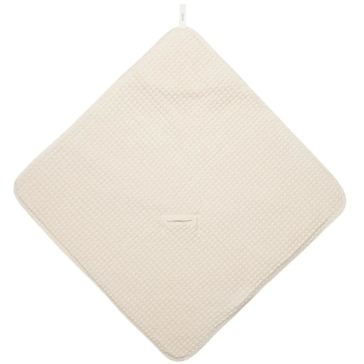 Koeka Omslagdoek Wafel Teddy Oslo Natural 100x100