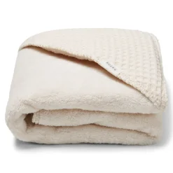Koeka Omslagdoek Wafel Teddy Oslo Natural 100x100
