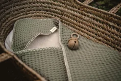 Koeka Omslagdoek Wafel/Teddy Oslo Moss 100x100