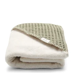 Koeka Omslagdoek Wafel/Teddy Oslo Moss 100x100