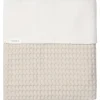 Koeka Wiegdeken Cotton Fleece Wafel Amsterdam Sand 100x75