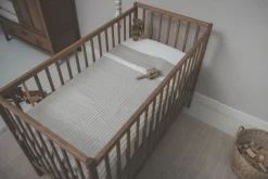 Koeka Wiegdeken Cotton Fleece Wafel Amsterdam Sand 100x75