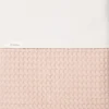 Koeka Wiegdeken Cotton Fleece Wafel Amsterdam Rosa Salt 100x75