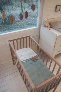 Koeka Wiegdeken Nuts Shadow Green 75 x 90 cm