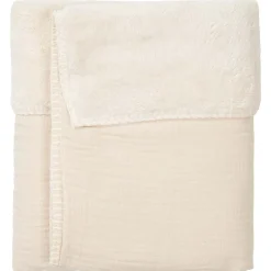 Koeka Wiegdeken Teddy Faro Warm White 75x100cm