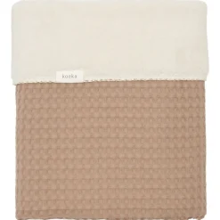 Koeka Wiegdeken Wafel/Teddy Oslo Caffe 100x75