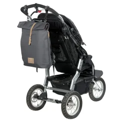 Lassig Backpack Rolltop Antraciet