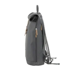 Lassig Backpack Rolltop Antraciet