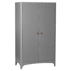 Leander Classic Kledingkast 2 Deurs Grey