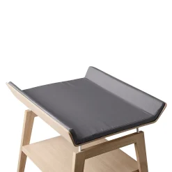 Leander Linea Aankleedkussenhoes Voor Verschoontafel Cool Grey