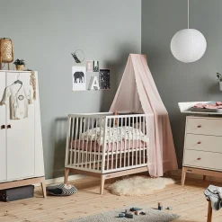 Leander Luna Ledikant White Oak 60 x 120 cm