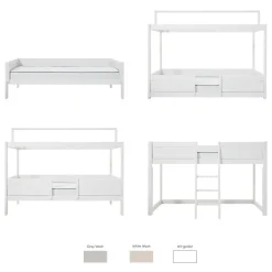 Lifetime 4 In 1 Bed In Combinatie Met Dakcontructie + Rolbodem