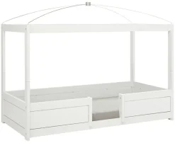 Lifetime 4 In 1 Bed In Combinatie Met Hemel En Luxe Lattenbodem