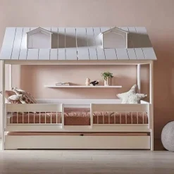 Lifetime Huisbed Beach House met Standaard Lattenbodem Wit