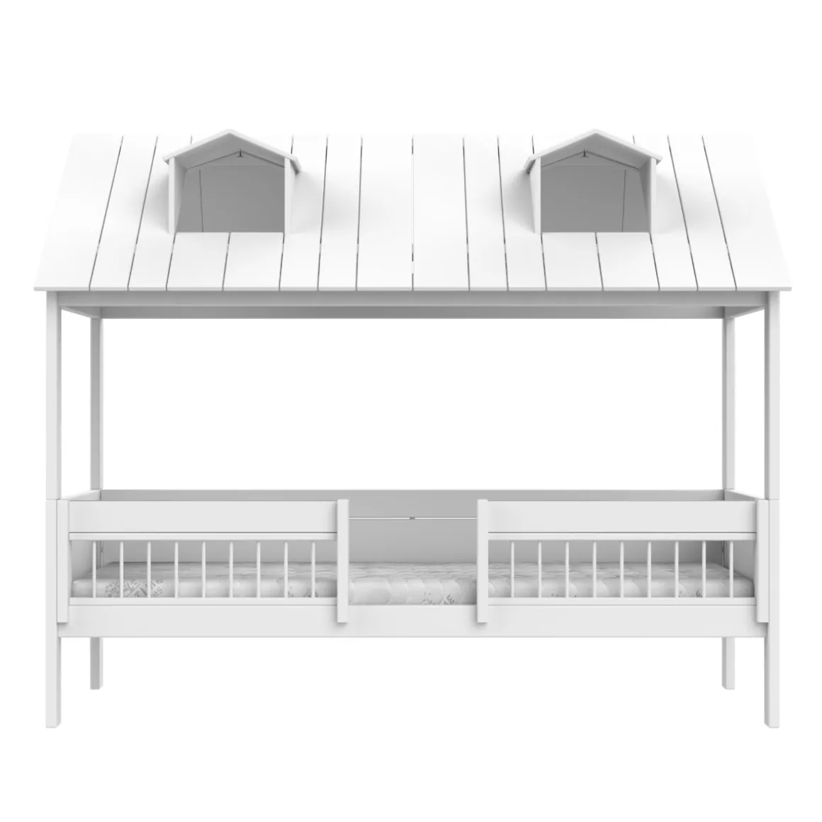 Lifetime Huisbed 2-in-1 Beach House met Deluxe Lattenbodem Wit