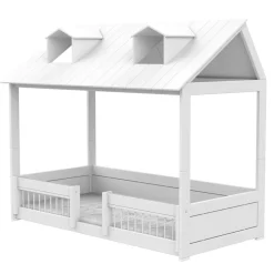 Lifetime Huisbed 2-in-1 Beach House met Standaard Lattenbodem Wit