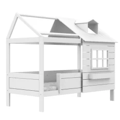 Lifetime Huisbed Lake House met Deluxe Lattenbodem Wit