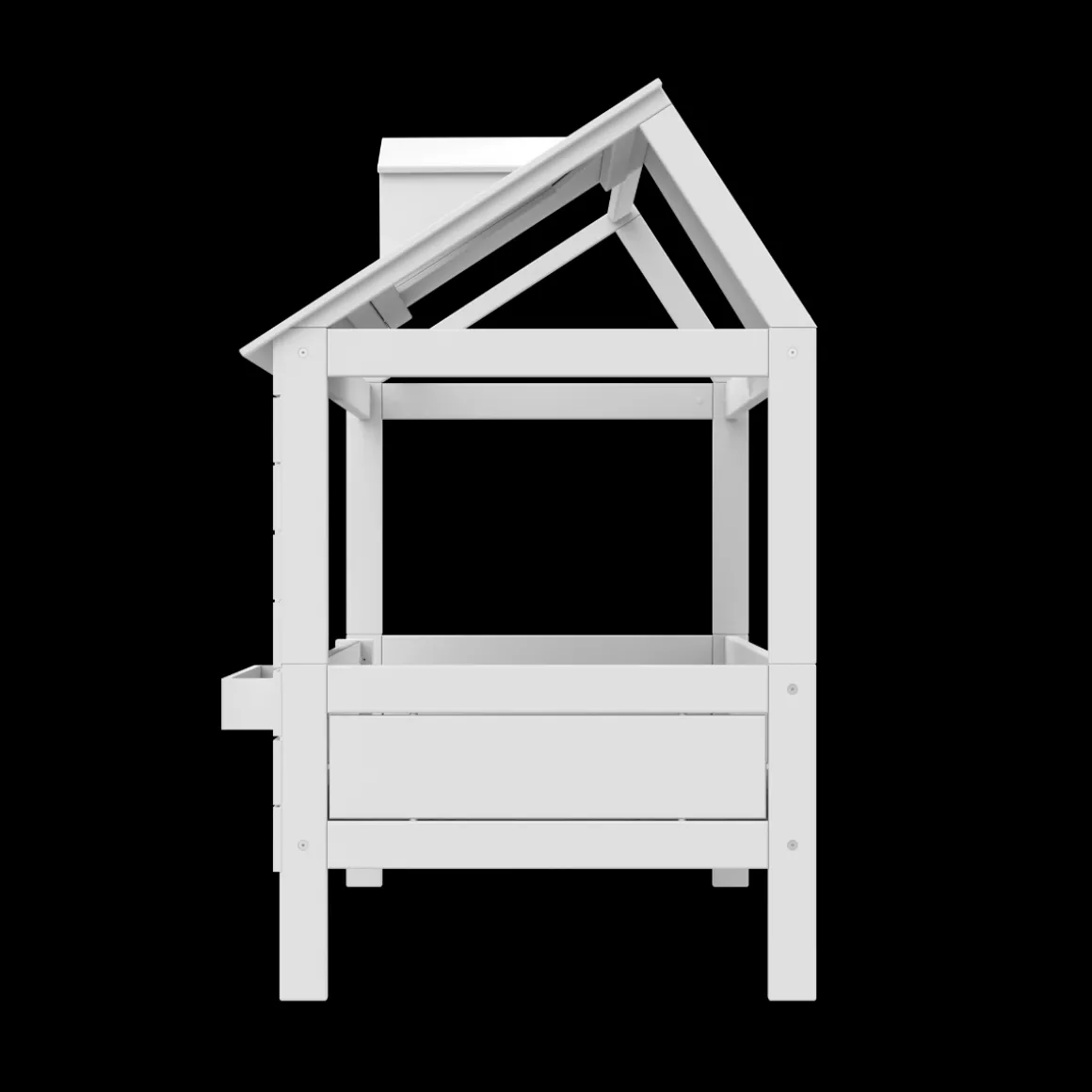 Lifetime Huisbed Lake House met Deluxe Lattenbodem Wit