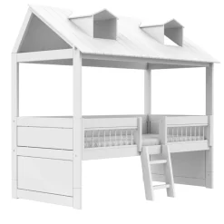 Lifetime Kajuitbed Beach House met Deluxe Lattenbodem Wit