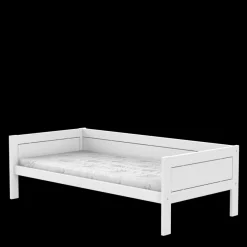 Lifetime Original Eenpersoonsbed met Deluxe Lattenbodem Wit 90x200 cm