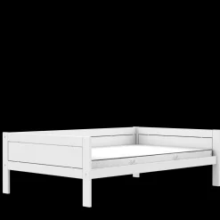 Lifetime Original Eenpersoonsbed met Deluxe Lattenbodem Wit 120x200 cm