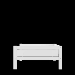 Lifetime Original Eenpersoonsbed met Deluxe Lattenbodem Wit 120x200 cm