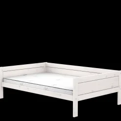 Lifetime Original Eenpersoonsbed met Deluxe Lattenbodem Whitewash 120x200 cm