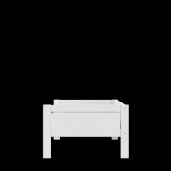 Lifetime Original Eenpersoonsbed met Standaard Lattenbodem Wit 90x200 cm