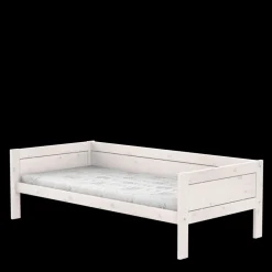 Lifetime Original Eenpersoonsbed met Deluxe Lattenbodem Whitewash 90x200 cm