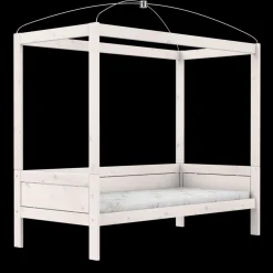 Lifetime Original Eenpersoonshemelbed met Standaard Lattenbodem Whitewash