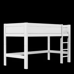 Lifetime Original Halfhoogslaper met Deluxe Lattenbodem Wit