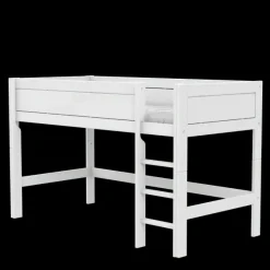 Lifetime Original Halfhoogslaper met Deluxe Lattenbodem Wit