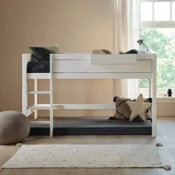 Lifetime Original Halfhoogslaper met Deluxe Lattenbodem Wit