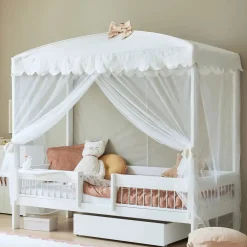 Lifetime Original Hemelbed Breeze met Standaard Lattenbodem + Hemel Cat & Bow