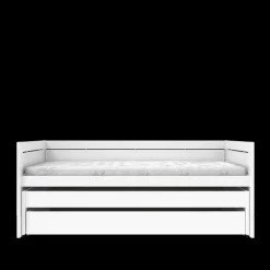 Lifetime Original Kajuitbed met Logeerbed en Bedlade met Deluxe Lattenbodem Wit