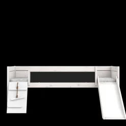 Lifetime Original Kajuitbed Climb & Slide met Standaard Lattenbodem Whitewash