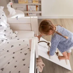 Lifetime Original Kajuitbed Climb & Slide met Standaard Lattenbodem Whitewash