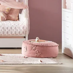 Lifetime Soft Pink Vloerkleed Butterflies / Getuft