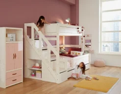 Lifetime Stapelbed Family Met Trapkast En Luxe Lattenbodem
