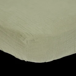 Little Dutch Hoeslaken Ledikant Olive 60x120 cm
