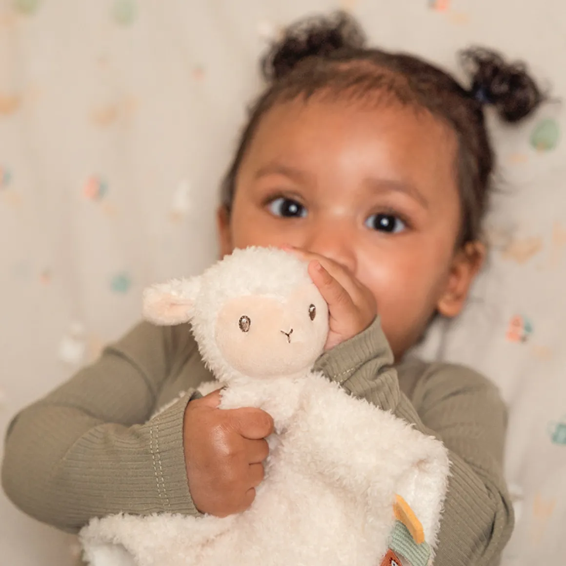 Little Dutch Knuffel Doekje schaap Little Farm