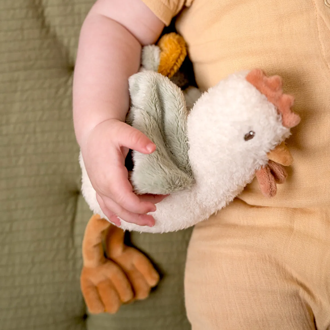 Little Dutch Knuffel Kip 17cm Little Farm