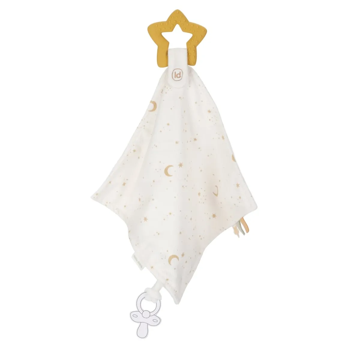 Little Dutch Knuffeldoekje met Bijtring Newborn Naturals