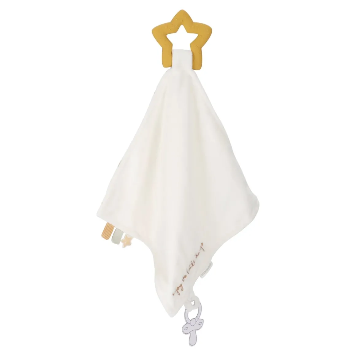 Little Dutch Knuffeldoekje met Bijtring Newborn Naturals