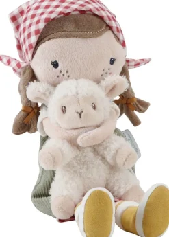 Little Dutch Knuffelpop Boerin Rosa met schaap 35cm