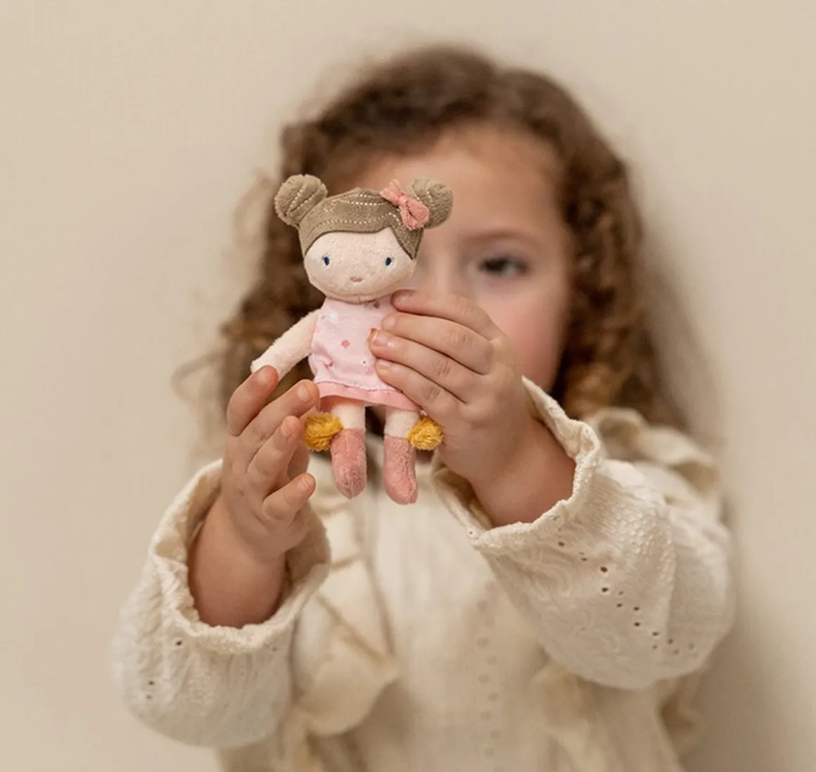 Little Dutch Knuffelpop Rosa 10cm