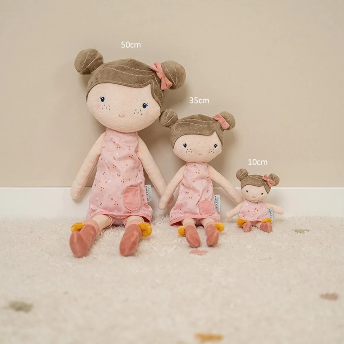 Little Dutch Knuffelpop Rosa 10cm